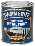 Боя за метал Hammerite 0.75 л сребро хамър ефект