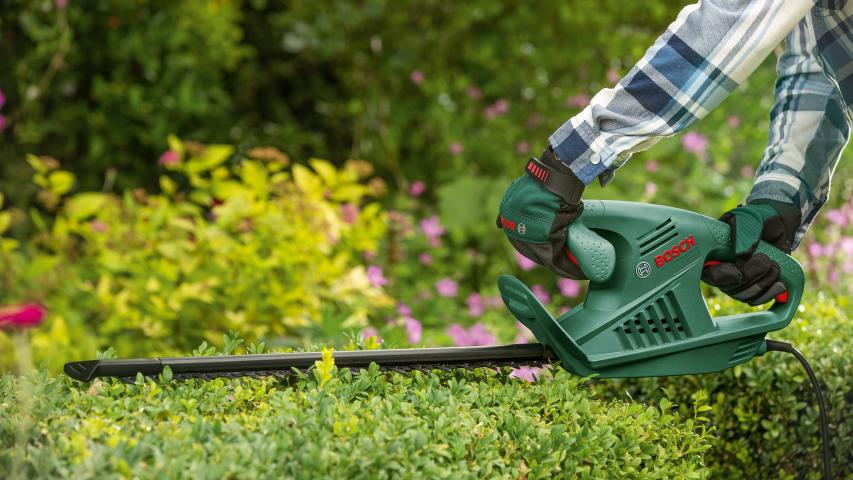 Електрически храсторез BOSCH EasyHedgeCut 45, снимка 5 - Храсторези