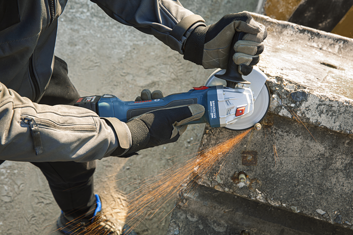 Акумулаторен комплект Bosch GSR185+GDX180+GWS180, снимка 9 - Електроинструменти