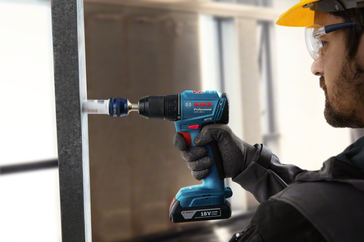 Акумулаторен комплект Bosch GSR185+GDX180+GWS180, снимка 10 - Електроинструменти