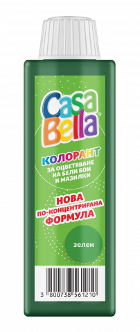 Колорант Casa Bella 40 мл зелен - Интериорни бои