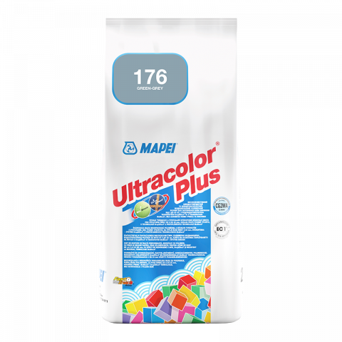 Фугираща смес Mapei Ultracolor Plus 176 Сиво зелен, 2 кг - Фугиращи смеси