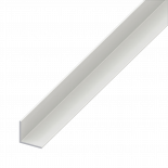 Ъглов профил PVC 30x30 мм 1 м бял