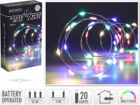 Светлинна верига 20 LED многоцветна