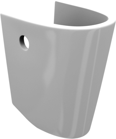 Полуконзола Happybath 8x22x33 см - Санитария