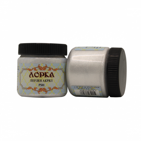 Перлен акрил Лорка 90 г сребро - Интериорни бои