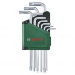 Шестограми Torx Bosch 9 бр.