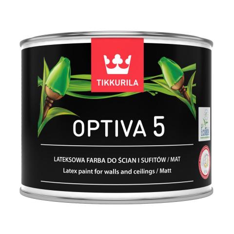 Латекс Optiva 5 BA 450 мл мат - Интериорни бои