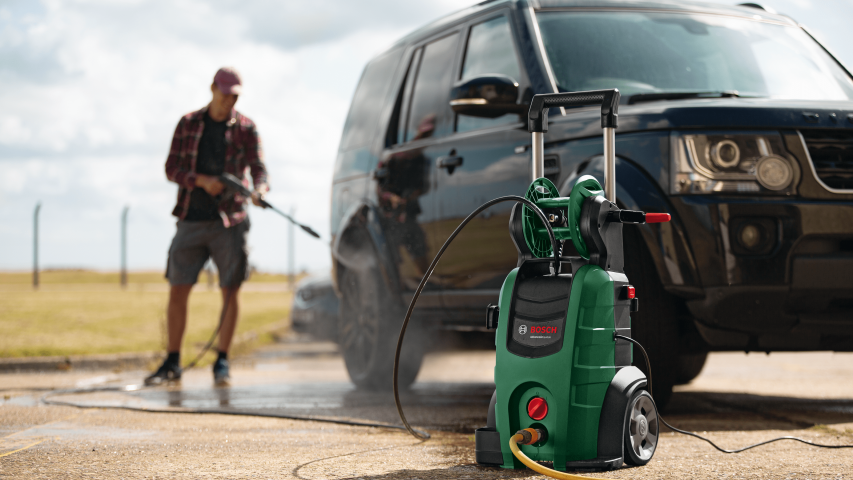 Водоструйка Bosch Universal Аquataк 15О, снимка 7 - Водоструйки