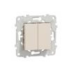 Мех. ключ сериен New Unica, 10А 250V, сл. кост