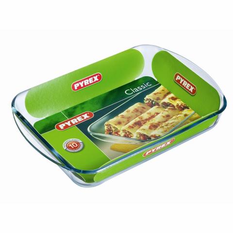 Тава правоъгълна с дръжки Pyrex Essentials 4.5 л - Тави