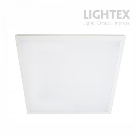 LED панел 2в1 за вграден и открит монтаж Lightex Армстронг 595х595 мм 40W 220V 4000K бял - Led шини