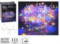Светещ гирлянд 100 LED многоцветна светлина