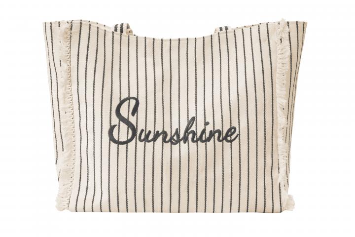 Плажна чанта Sunshine сива - Съхранение на вещи