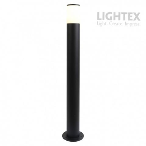 Градинско тяло Lightex Torino 1xGU10 IP54 ф60х80хh800 мм черно - Градински лампи