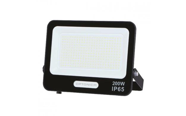 LED прожектор Optonica 200 W 4000K черен - Led прожектори