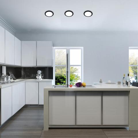 LED панел Shaun 24W 2300 lm 4000K, кръг, снимка 3 - Осветителни тела