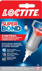 Прецизно секундно лепило Loctite Super Bond Control 3 г - Секундни лепила
