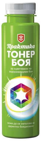 Тонираща боя Практика 250 мл зелена - Интериорни бои