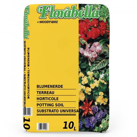 Florabella Почва за цъфтящи цветя 10л - Балконски почви