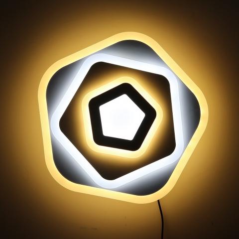 LED плафон Джъстин 49 см 88 W - Плафониери