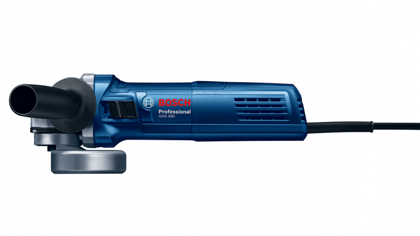 Ъглошлайф Bosch Blue GWS 880, снимка 4 - Ъглошлайфи 125мм
