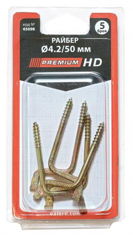 Райбер Premium HD Ф4.2 х 45 мм 5 бр. - Резета и сюрмета