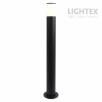 Градинско тяло Lightex Torino 1xGU10 IP54 ф60х80хh800 мм черно