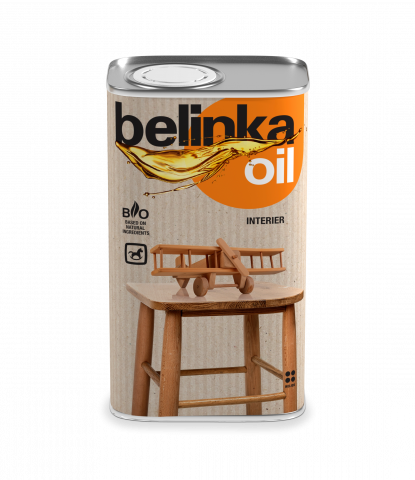Масло за вътрешна употреба Belinka Oil Interier 0.5 л - Лакове за дърво