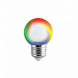 LED крушка Vivalux G45 0.5W E27 RGB 60 lm