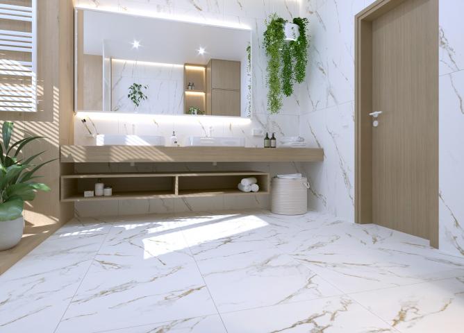 Гранитогрес Skyatos gold 60x120, снимка 3 - Гранитогрес