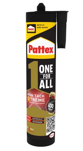 Mонтажно лепило Pattex OneForAll Flextec бяло 440 г - Монтажни лепила