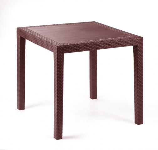 Маса Rattan Lux кафява - Градински мебели
