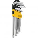 Комплект шестограми Torx Topmaster 9 бр.