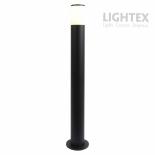Градинско тяло Lightex Torino 1xGU10 IP54 ф60х80хh800 мм черно
