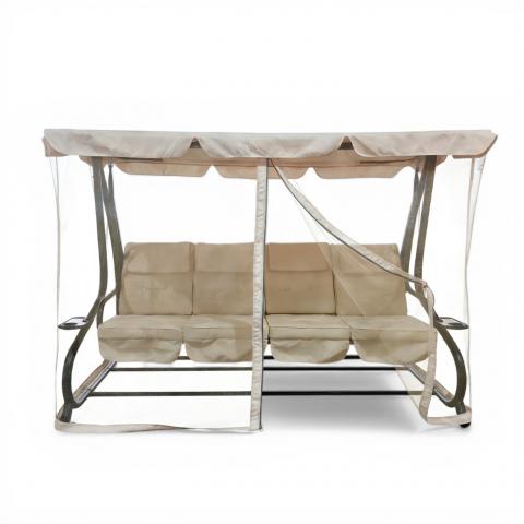 Люлка четириместна 220x122x167 см AirRelax, снимка 3 - Метални люлки