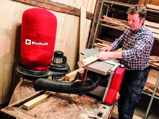 Аспиратор Einhell Red RT-VE 550 А, снимка 4 - Аспирация