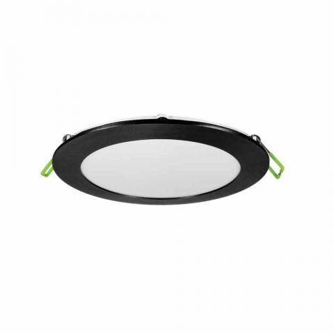 LED панел за вграждане Vivalux Este 12W 850 lm 4000K черен - Led луни