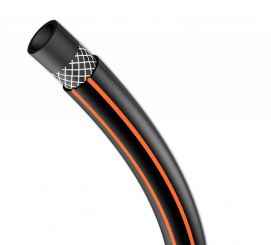 Маркуч градински CARAT трислоен 1/2" 30 м, снимка 2 - Маркучи на ролка