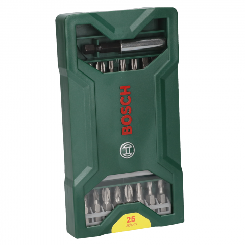 Комплект консумативи Bosch 25 части Mini-X-Line, снимка 2 - Битове