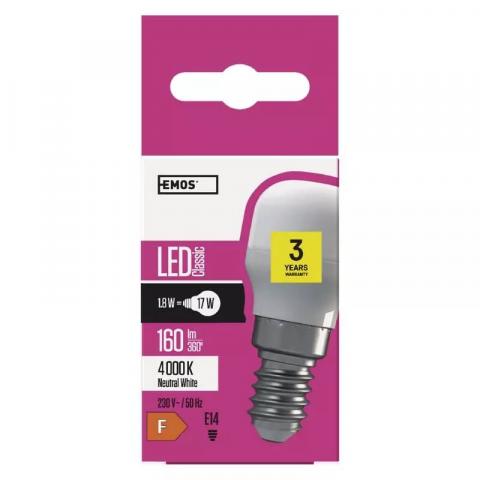 LED крушка за хладилник T25 E14 1.6W, 115 lm 4000К - Лед крушки е14