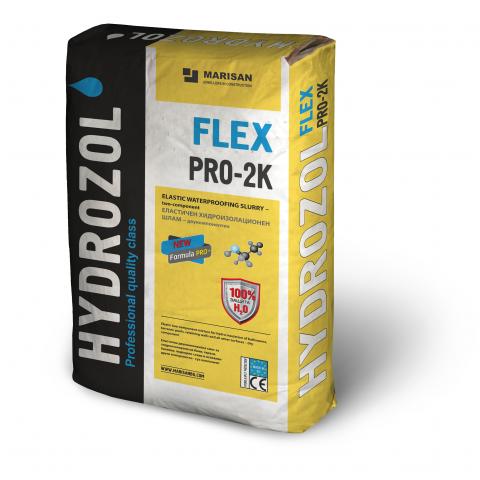 Циментова хидроизлолация Hydrozol Flex Pro 2-K сух - Смеси за хидроизолация