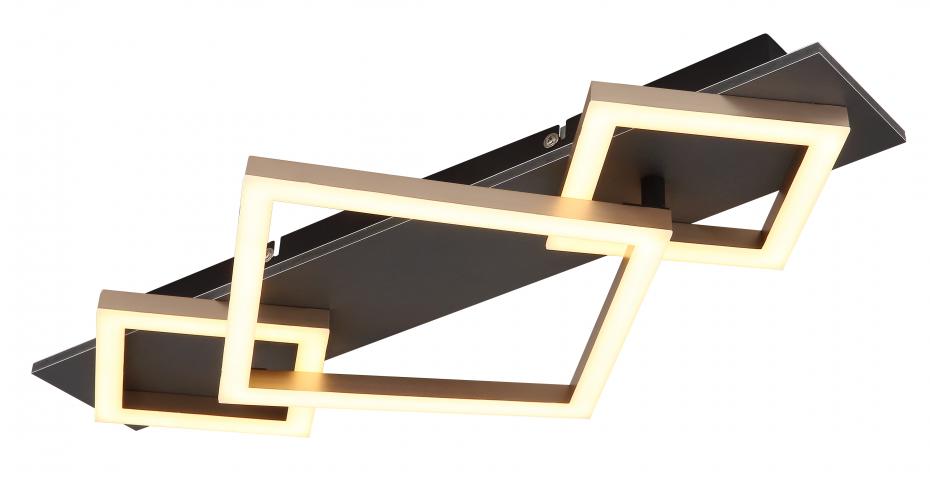 LED плафон Beatrix 24W 1020 lm 3000K, снимка 3 - Плафони