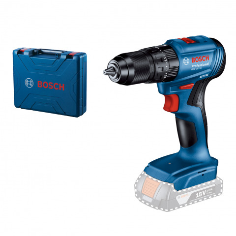 Акумулаторен винтоверт Bosch Blue GSB 185-LI Solo, снимка 2 - Акумулаторни винтоверти