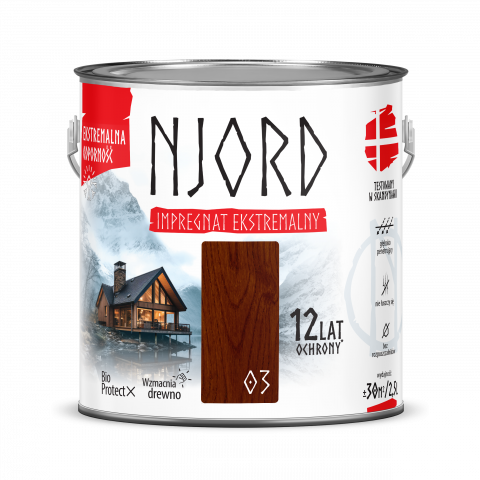 Байц Njord 2.5 л цвят 03 - Лакове за дърво