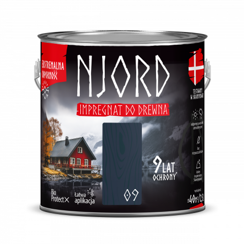Боя Njord 2.5 л цвят 09 - Лакове за дърво