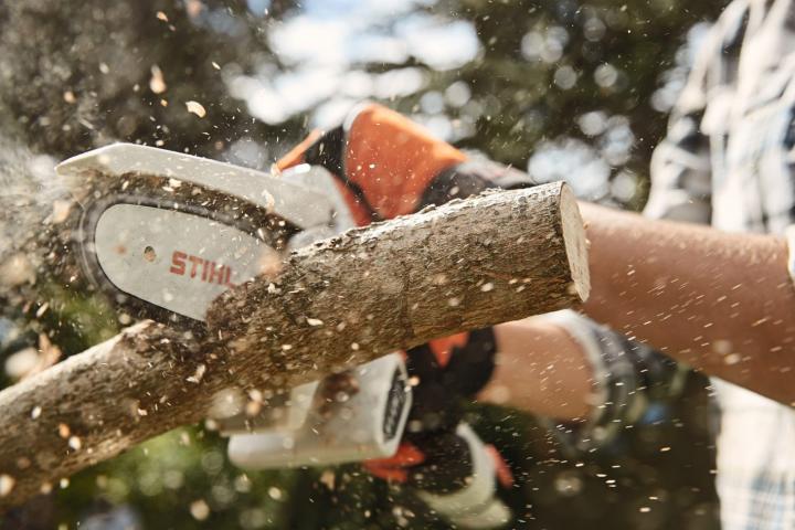 Акумулаторен мини трион Stihl GTA 26, снимка 3 - Акумулаторни градински инструменти