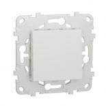 Мех. ключ еднополюсен New Unica 10А 250V, бял