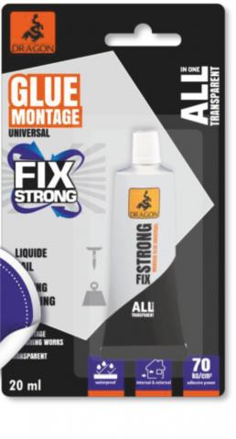 Универсално монтажно лепило Dragon Fix Strong 20 мл - Монтажни лепила