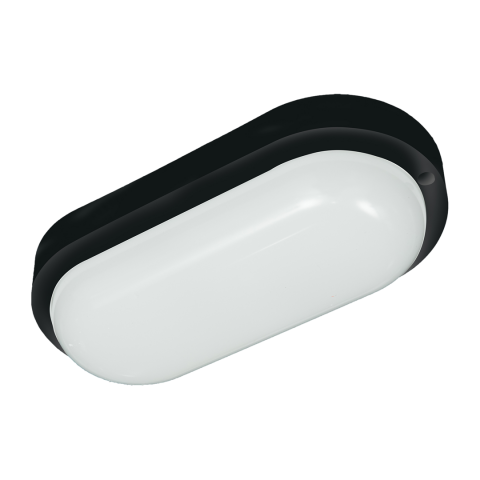 LED плафон Davo Oval 8 W черен - Градински лампи